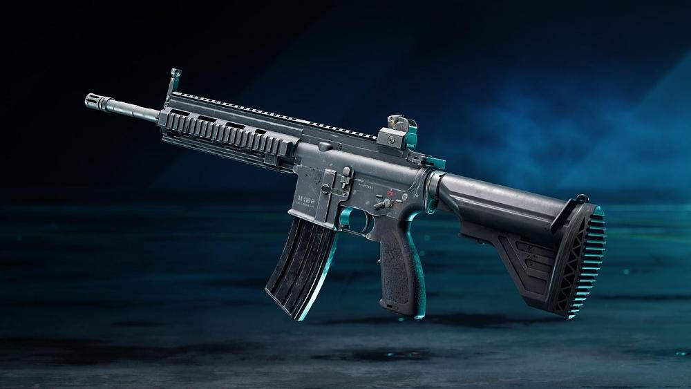 Image of an assault rifle
