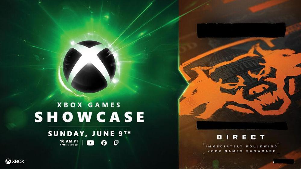 Xbox Games Showcase on Sunday, June 9th at 10AM PT, followed by a mystery Direct.