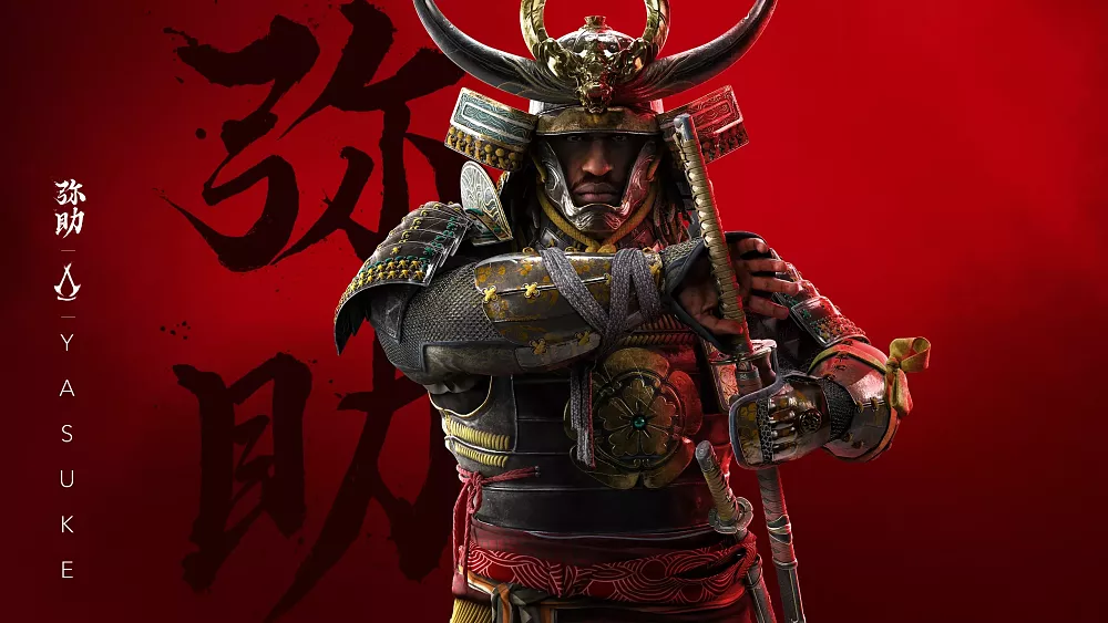 The samurai Yasuke, as depicted in Assassin's Creed Shadows.