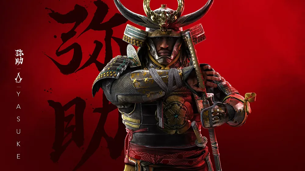 The samurai Yasuke, as depicted in Assassin's Creed Shadows.