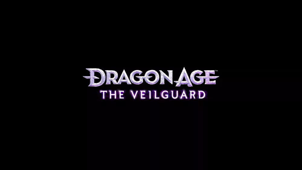 Text: Dragon Age: The Veilguard.