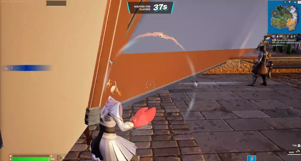 A deformed Yoda back bling in Fortnite that is causing game crashes.
