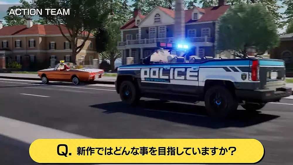 An image from the new, in-development Crazy Taxi game.