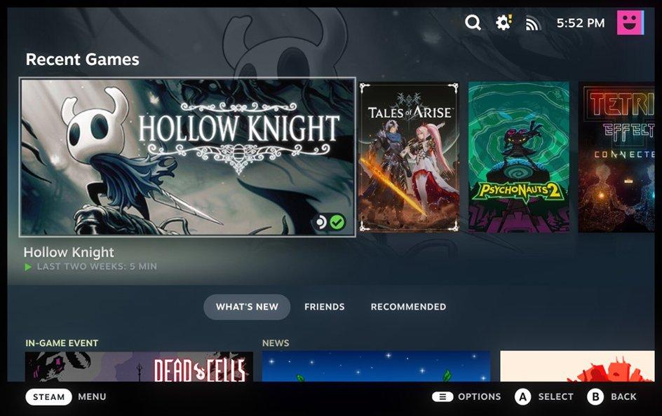 Steam's new Big Picture mode