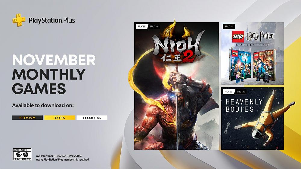 PS Plus games November 2022