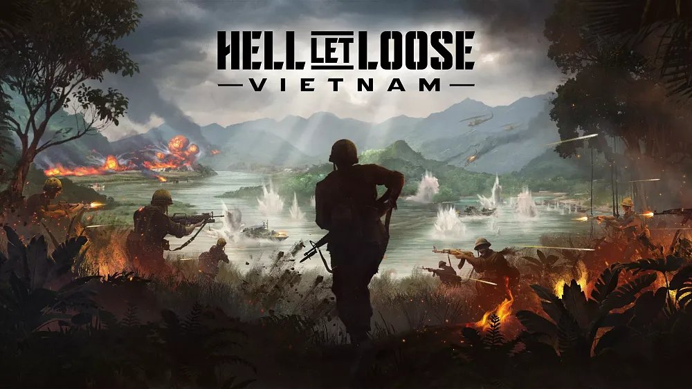 Soldiers engaged in war in Vietnam.