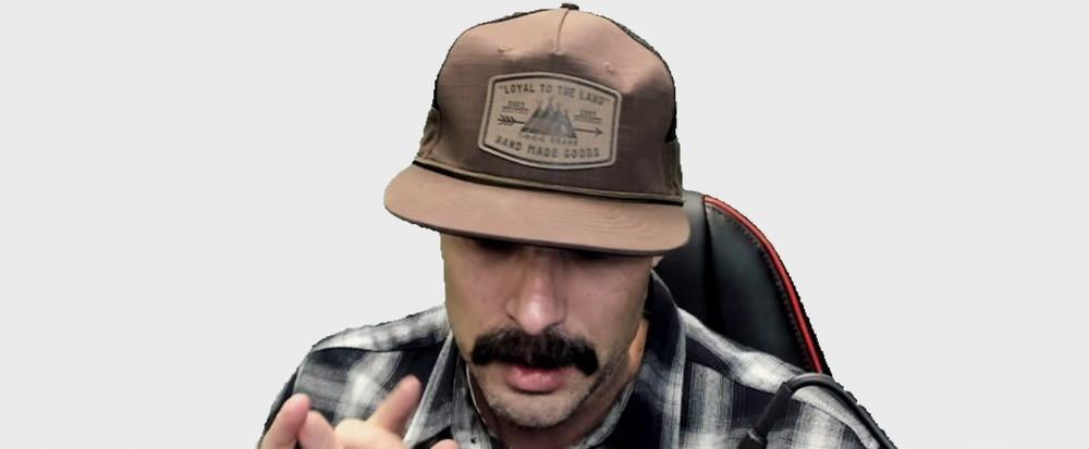 Alleged pedophile Herschel "Guy" "Dr Disrespect" Beahm.