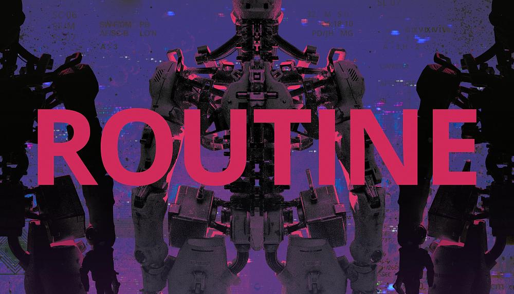 Routine key art