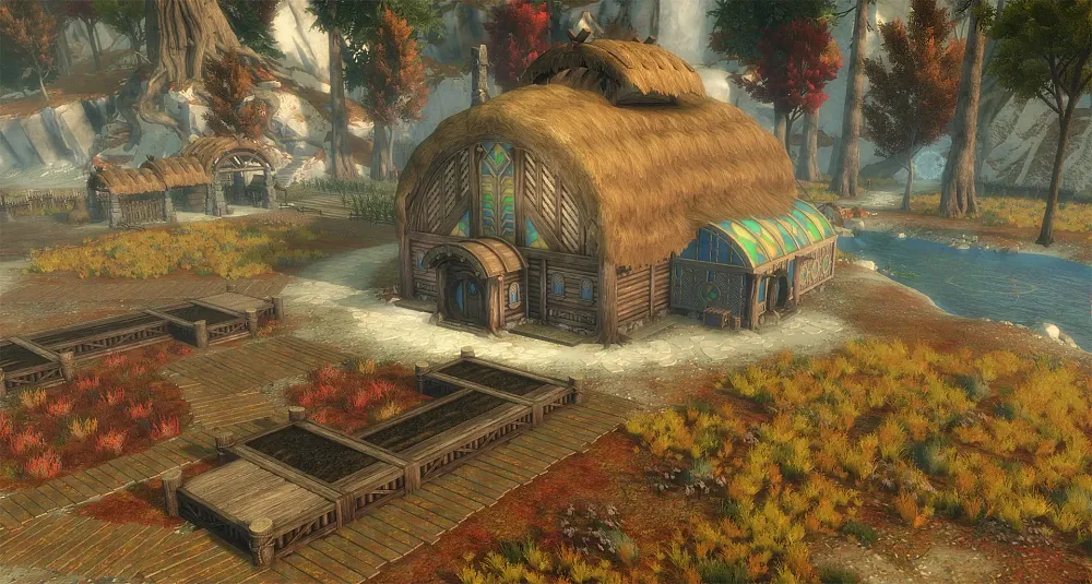 An example of a personal homestead area coming to Guild Wars 2.