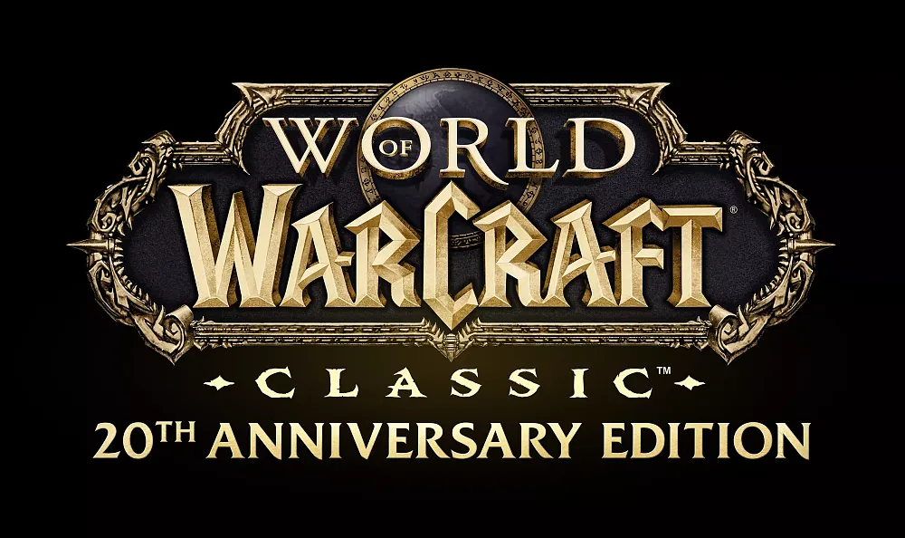 Text and logo: World of Warcraft Classic 20th Anniversary Edition.