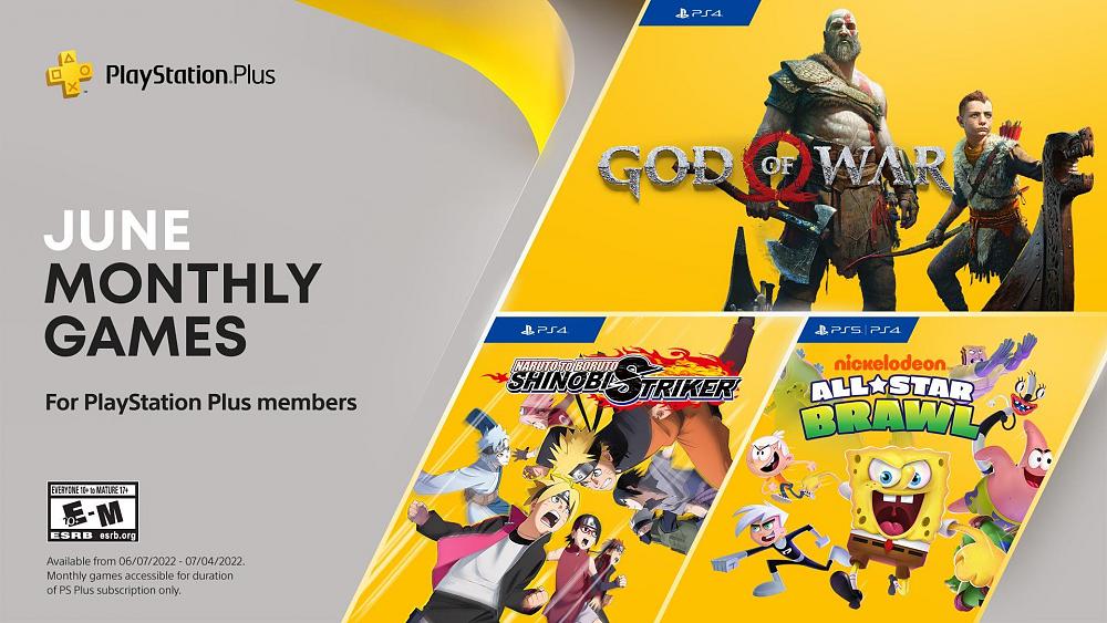PS Plus June 2022 games