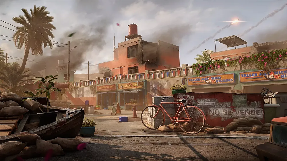 Image from the new Haven map for Battlefield 2042.