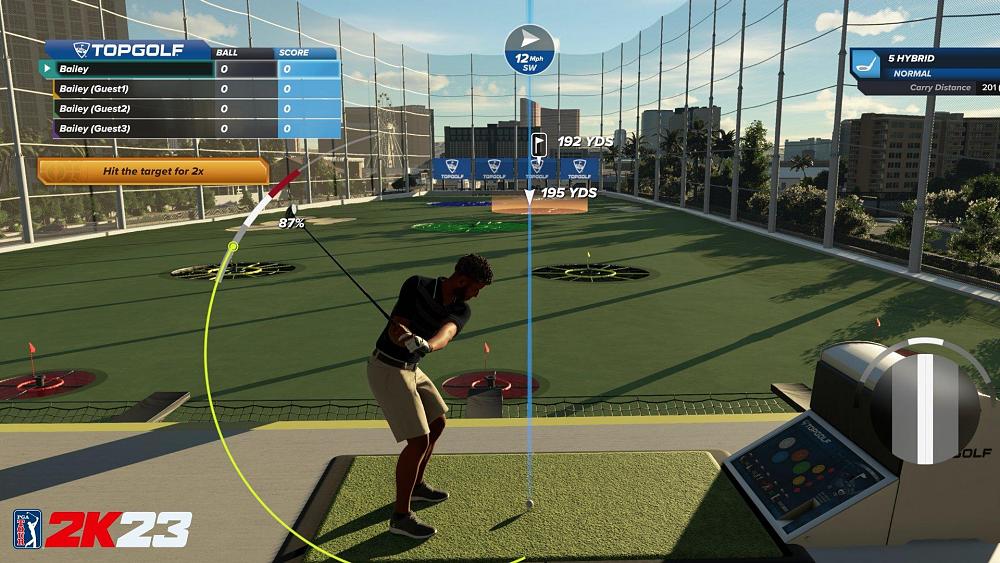 PGA TOUR 2K23 Topgolf