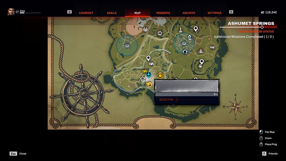 Map icon glitch in Redfall