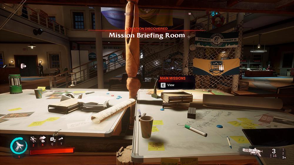 I discovered the Mission Briefing Room about 20 times.