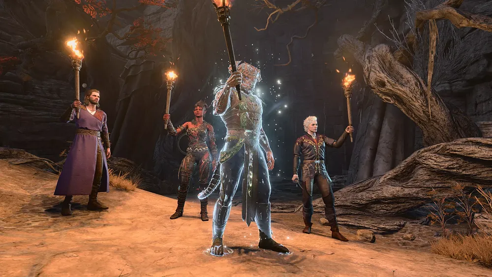 A druid class character from Baldur's Gate 3's latest Patch 8 update.