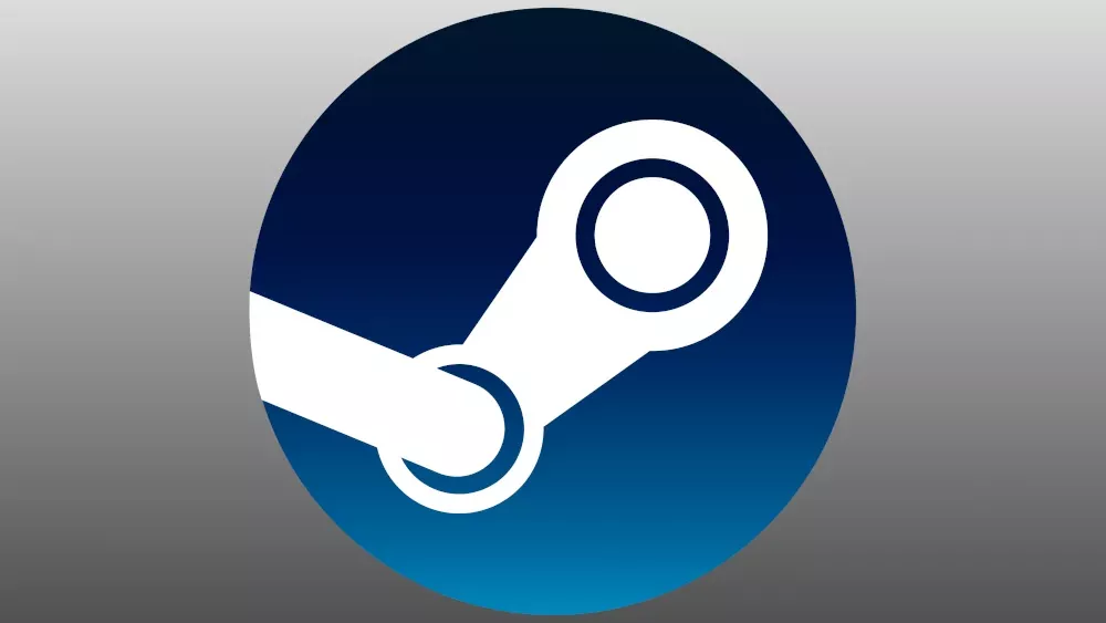 Simple logo for the Steam app from Valve.