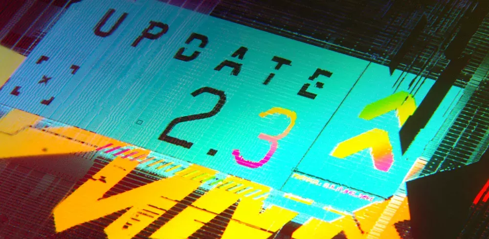 Art for the 2.3 update coming to Cyberpunk 2077.