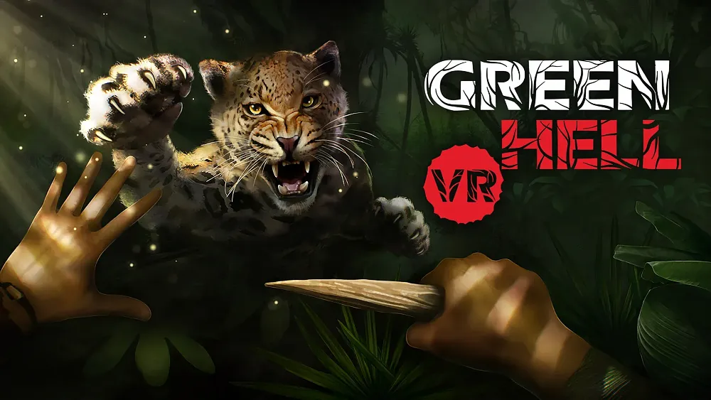 Key art featuring the game title and a jungle cat leaping towards the camera view.