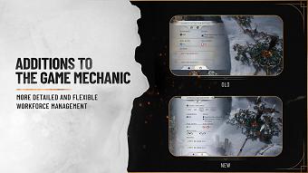 Image showing improvements to a core game mechanic in Frostpunk 2.