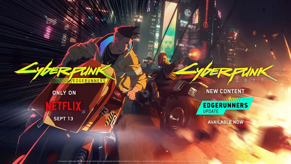 Cyberpunk 2077 Edgerunners update