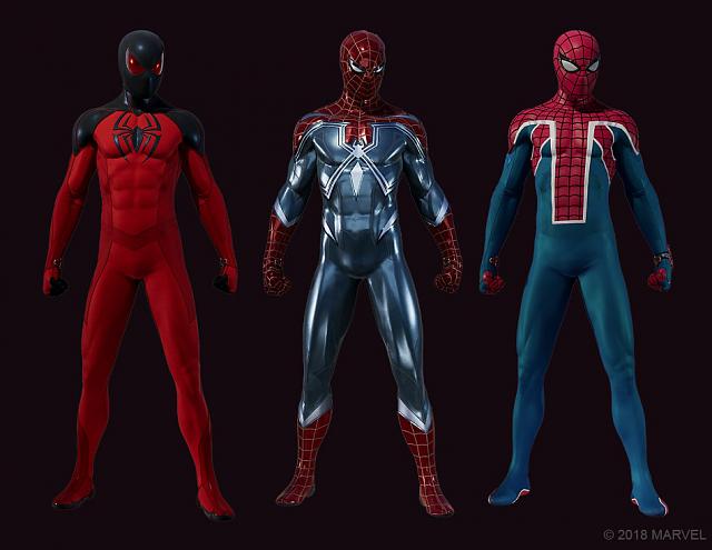 Spider-Man DLC suits