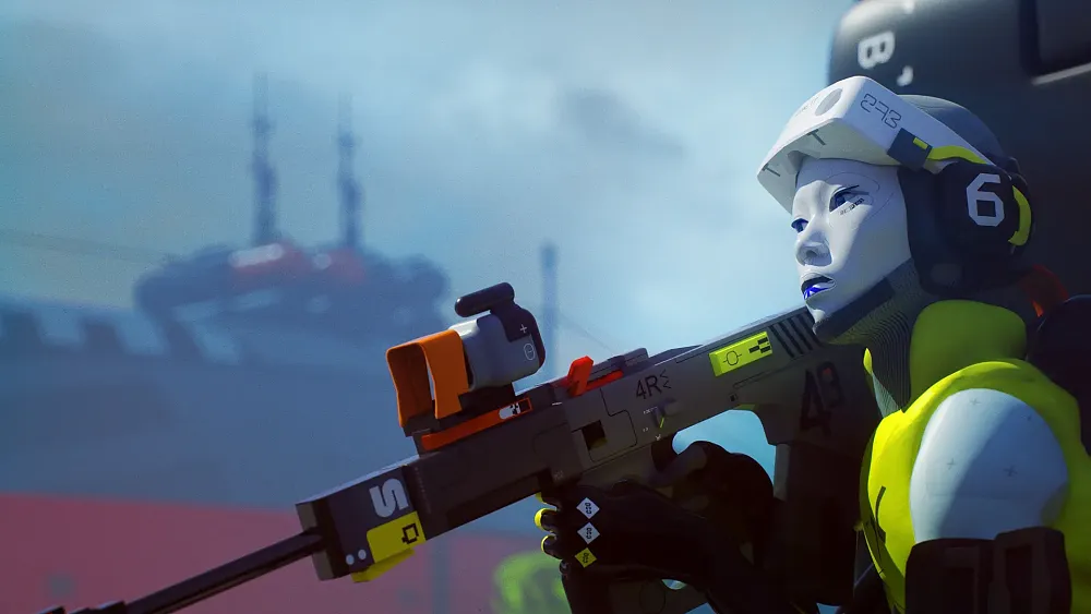 Image from Bungie's new Marathon game.