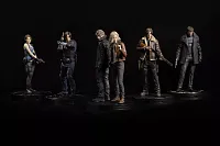 The new Grace and Leon figures for Resident Evil Requiem in between figures from previous Resident Evil games.