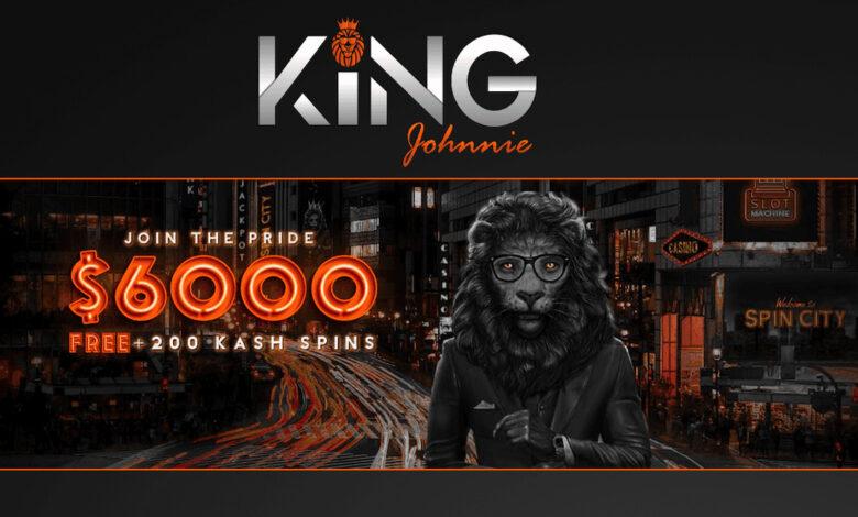King Johnnie free spin