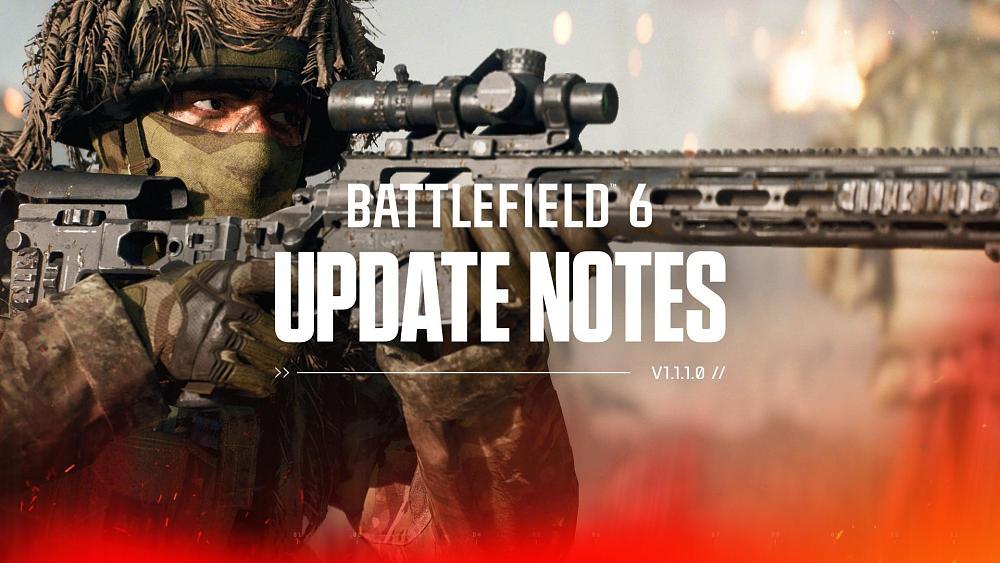Battlefield 6 update 1.1.1.0 promo image.