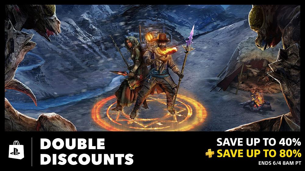 PS4 double discount sale