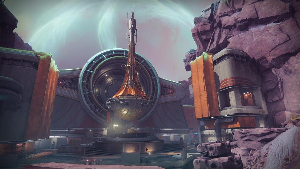 Location concept art for Destiny 2: Edge of Fate.