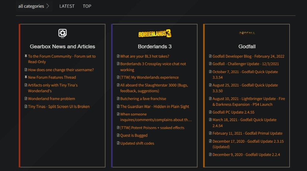 Gearbox forums