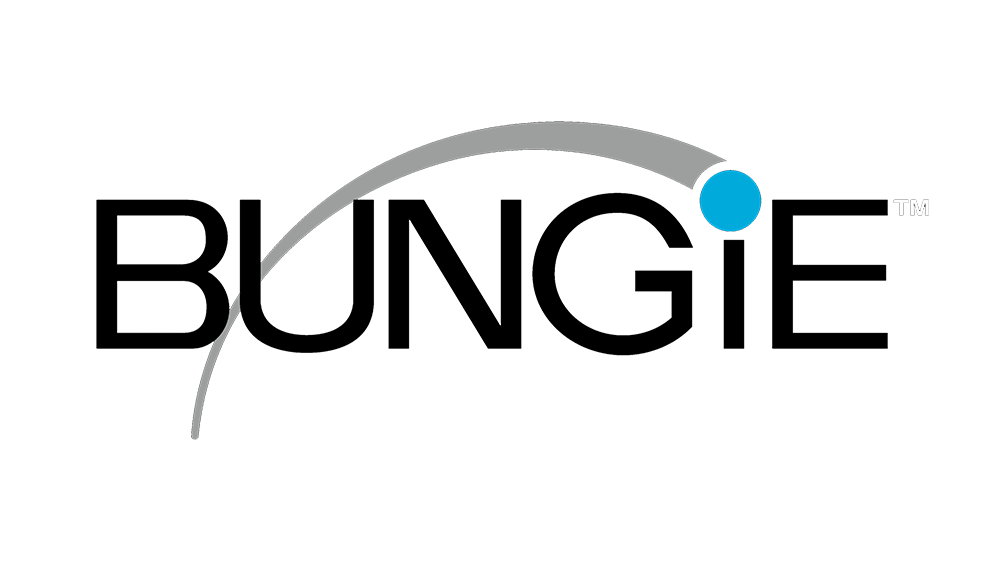 Bungie logo, says "Bungie."