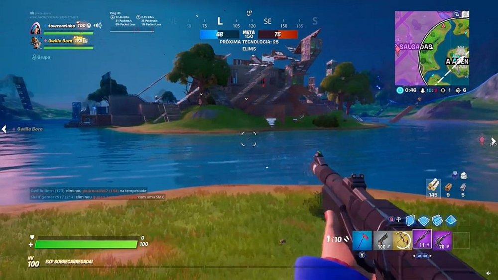 Fortnite first-person