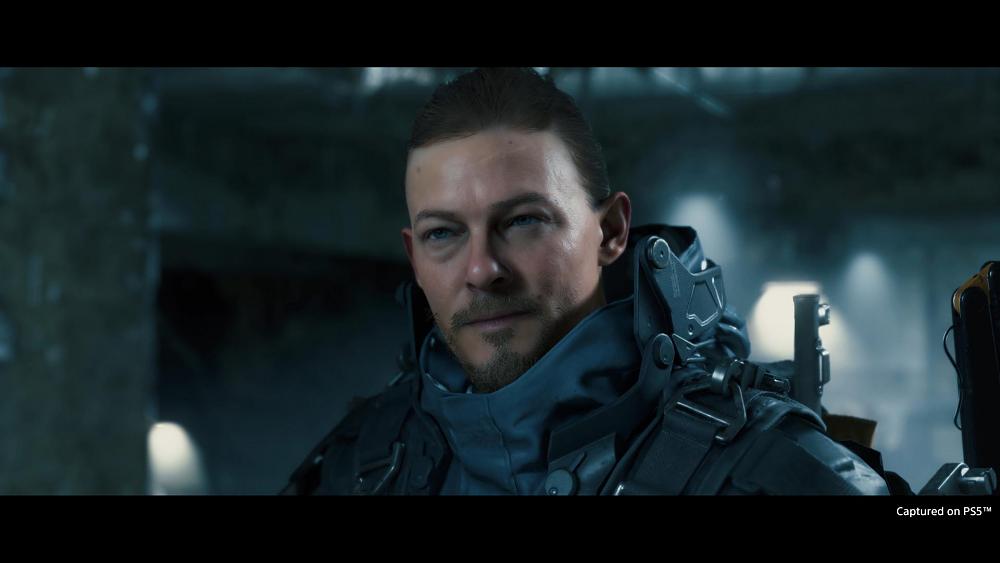 Screenshot of Norman Reedus as Sam Bridges from Death Stranding