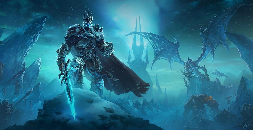 Wrath of the Lich King key art