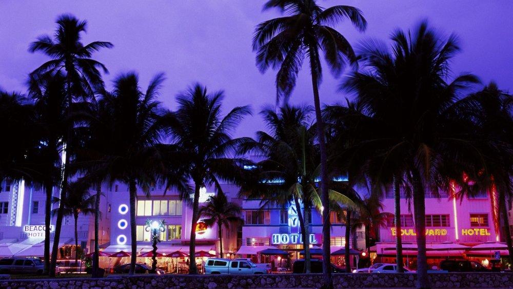 Miami neon streets
