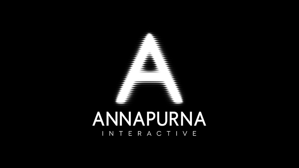 Simple text logo for Annapurna Interactive with a slightly stylized letter A.