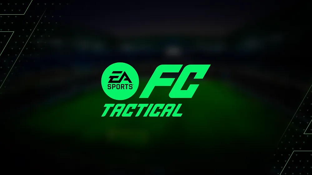 Text logo that says EA Sports FC Tactical