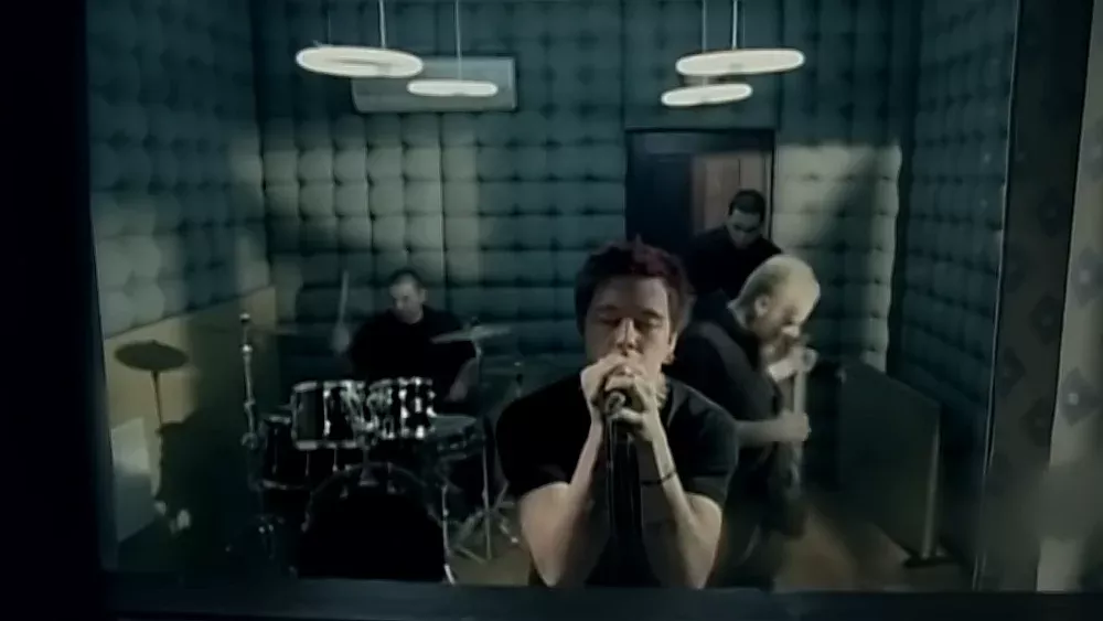 A still from the music video for Bring Me to Life.
