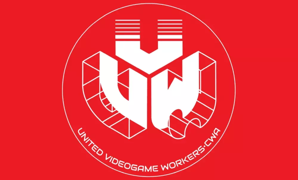 Logo for the United Videogame Workers and Communication Workers of America's new joint union.
