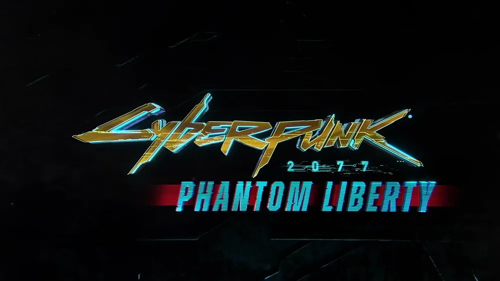 Text: Cyberpunk 2077: Phantom Liberty.