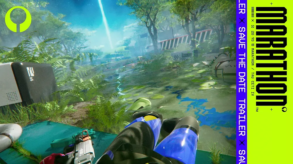A still saying to save the date for a Marathon gameplay reveal trailer.