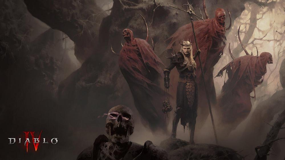 Diablo 4 Necromancer art