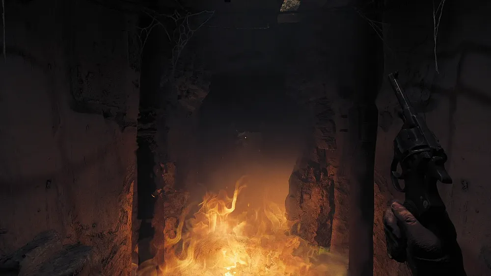 Screenshot from Amnesia: The Bunker.