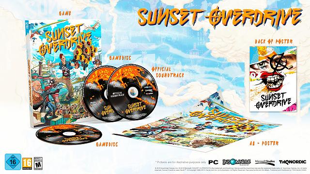 Sunset Overdrive physical release on PC