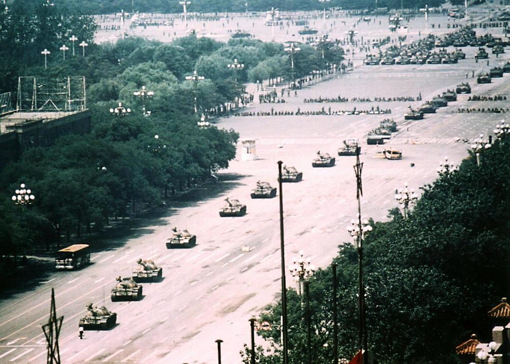 Tiananmen Square tank man full