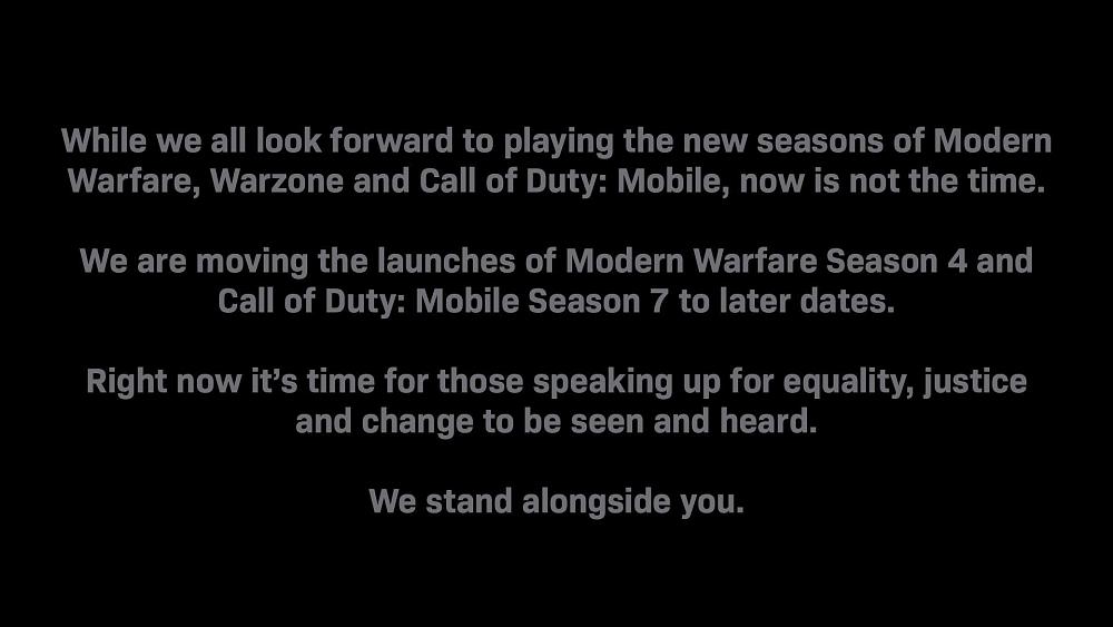 Activision statement
