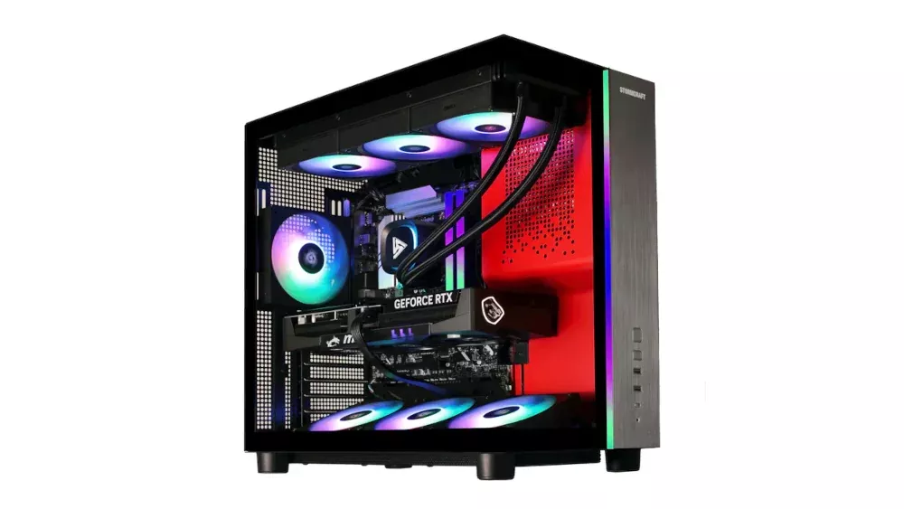 A look at the internal of a desktop PC.